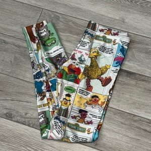 BlackMilk Sesame Street Comic Leggings size Medium